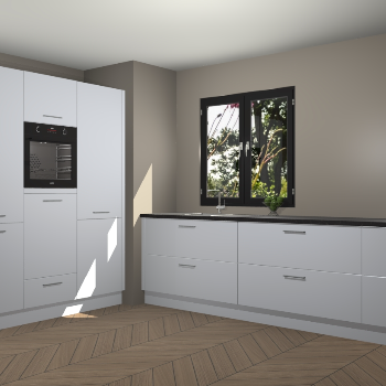 Sneeuwwitte keuken Taipei 89597