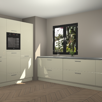 Magnolia hoogglans keuken Taipei 89817