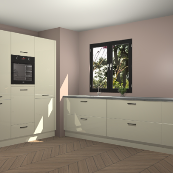 Magnolia hoogglans keuken Taipei 89821