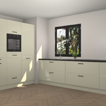 Magnolia hoogglans keuken Taipei 89826