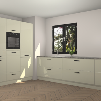 Magnolia hoogglans keuken Taipei 89832