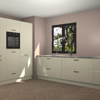 Magnolia hoogglans keuken Taipei 89835