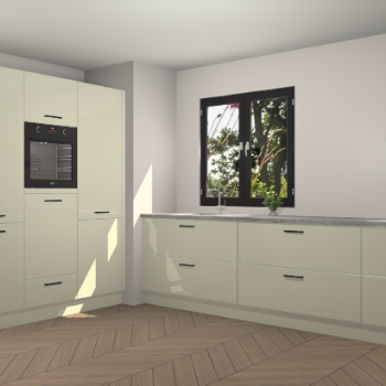 Magnolia hoogglans keuken Taipei 89881