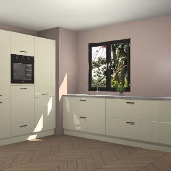 Magnolia hoogglans keuken Taipei 89882