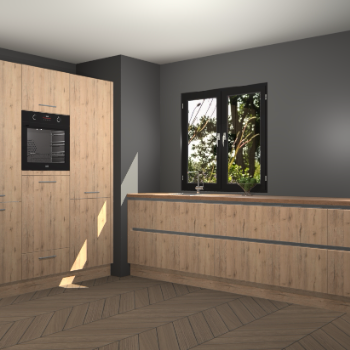 Madera Natuur greeploze keuken Taipei 89782