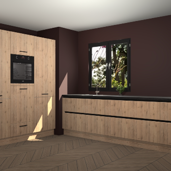 Madera Natuur greeploze keuken Taipei 89847