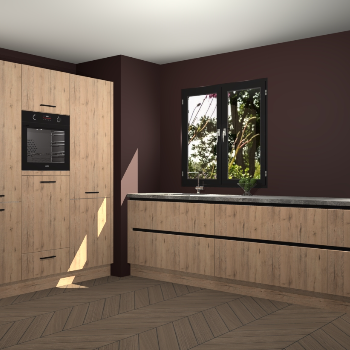 Madera Natuur greeploze keuken Taipei 89859