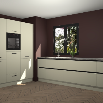 Magnolia greeploze keuken Taipei 89902