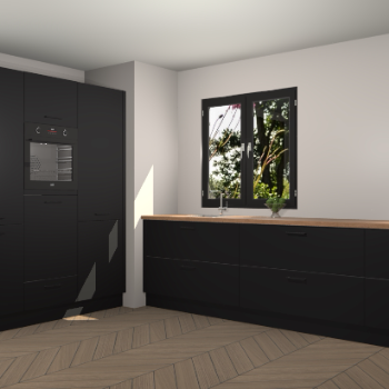 Zwarte keuken Taipei 89944