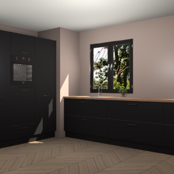 Zwarte keuken Taipei 89945