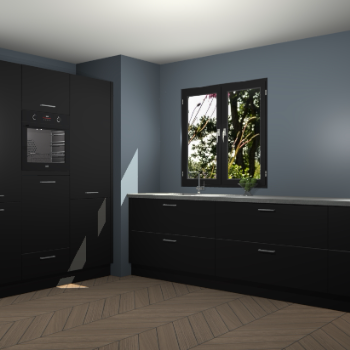 Zwarte keuken Taipei 89950