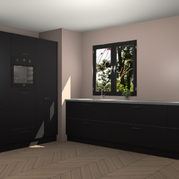 Zwarte keuken Taipei 89953