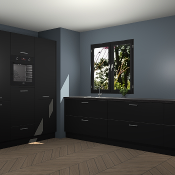 Zwarte keuken Taipei 89956