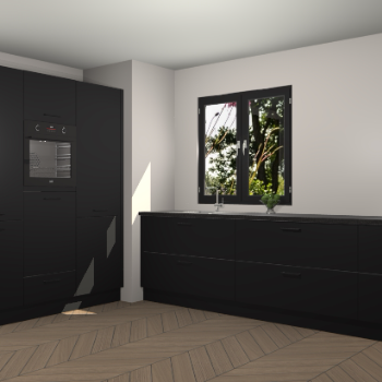 Zwarte keuken Taipei 89958