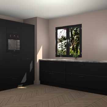 Zwarte keuken Taipei 89965