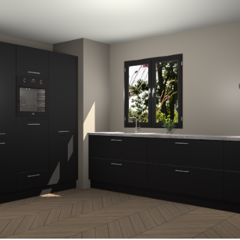 Zwarte keuken Taipei 89967