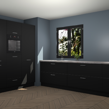 Zwarte keuken Taipei 89968