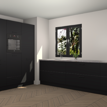 Zwarte keuken Taipei 89970