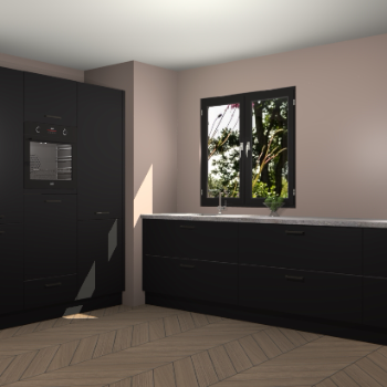 Zwarte keuken Taipei 89971