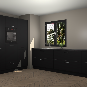 Zwarte keuken Taipei 89975