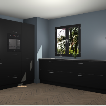 Zwarte keuken Taipei 89976