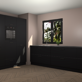 Zwarte keuken Taipei 89979