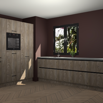 Cantaro eiken greeploze keuken Taipei 89854