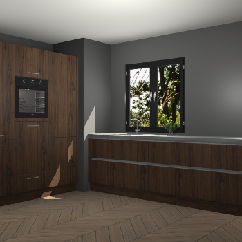 Noten greeploze keuken Taipei 90018