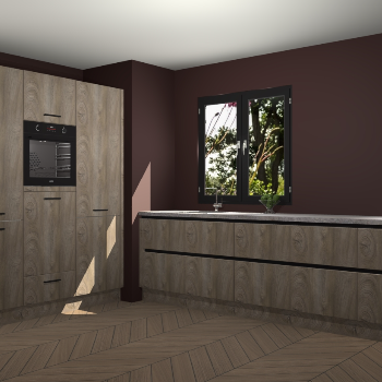 Cantaro eiken greeploze keuken Taipei 89934