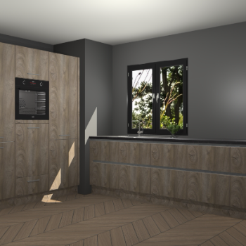 Cantaro eiken greeploze keuken Taipei 89937