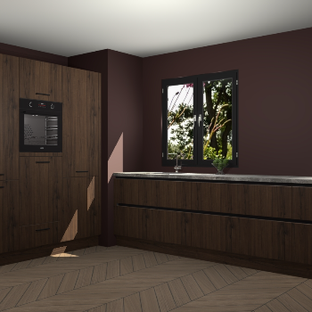 Noten greeploze keuken Taipei 90033