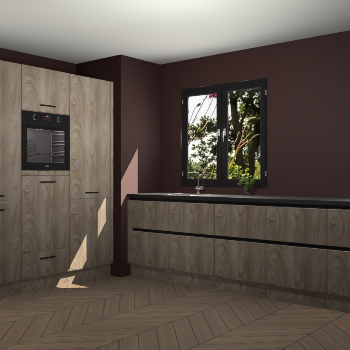 Cantaro eiken greeploze keuken Taipei 89940