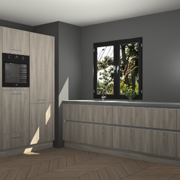 Olm greeploze keuken Taipei 90118