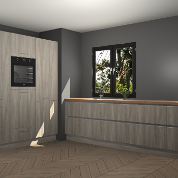 Olm greeploze keuken Taipei 90109