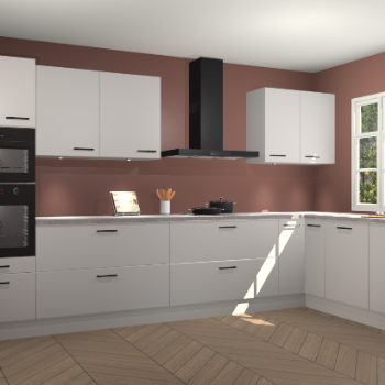 Zijdegrijze keuken Graz 71622