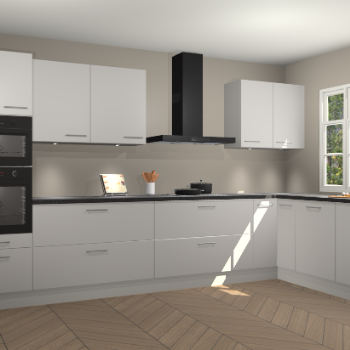 Zijdegrijze keuken Graz 71640