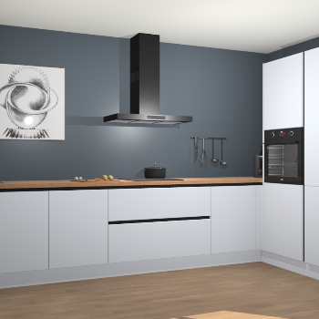 Sneeuwwitte greeploze keuken Khao Lak 73228