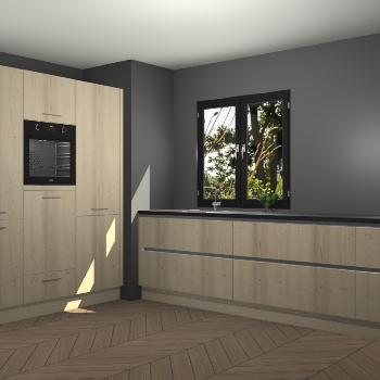 Vuren greeploze keuken Taipei 90103