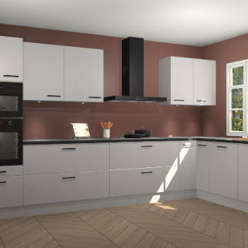 Zijdegrijze keuken Graz 71643