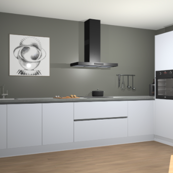 Sneeuwwitte greeploze keuken Khao Lak 73285