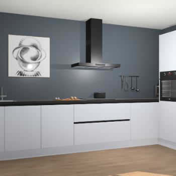 Sneeuwwitte greeploze keuken Khao Lak 73294