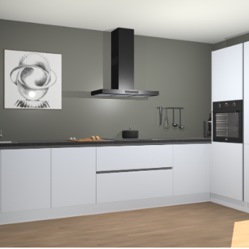 Sneeuwwitte greeploze keuken Khao Lak 73311