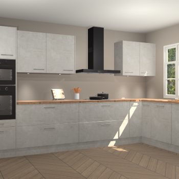 Beton opaal keuken Graz 74719