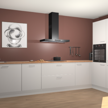 Zijdegrijze keuken Khao Lak 73254