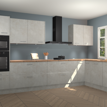 Beton opaal keuken Graz 74720