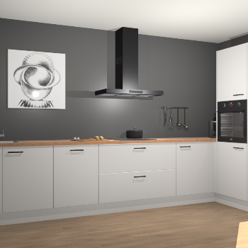 Zijdegrijze keuken Khao Lak 73257