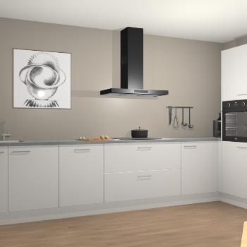 Zijdegrijze keuken Khao Lak 73318