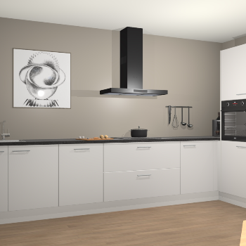 Zijdegrijze keuken Khao Lak 73325