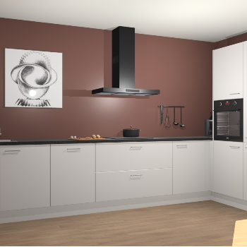 Zijdegrijze keuken Khao Lak 73326