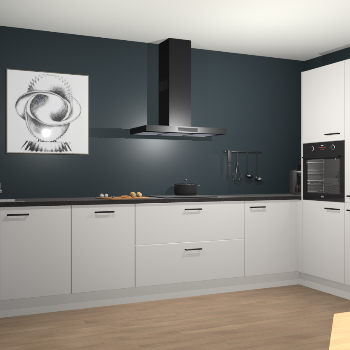 Zijdegrijze keuken Khao Lak 73328